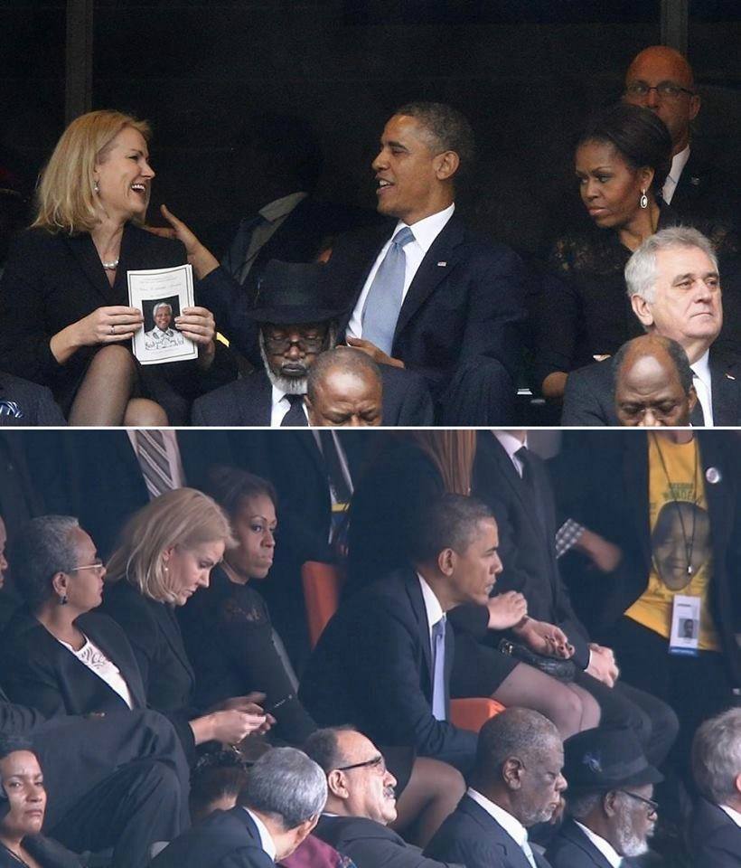 Looks like Barack was flirting too much with this Danish prime minister.