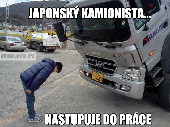 Japonský kamionista
