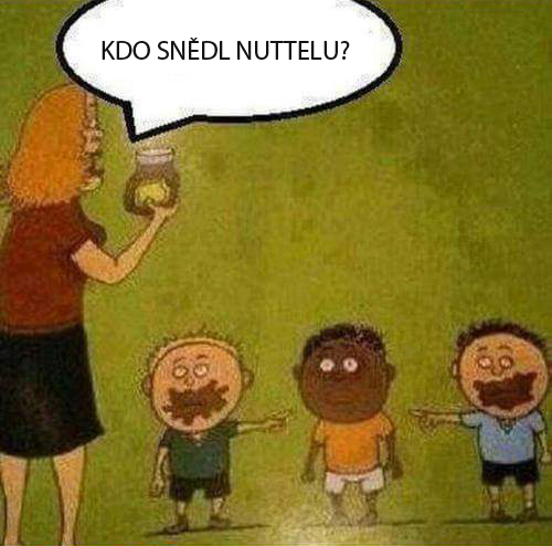 Kdo snědl Nutellu?