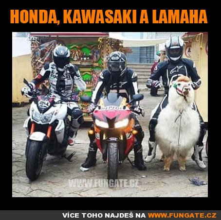 Honda, Kawasaki a Lamaha