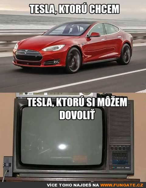 Tesla, kterou chcem...