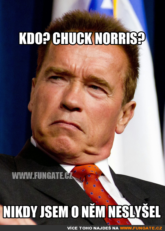 Kdo? Chuck Norris?