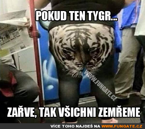 Pokud ten tygr...
