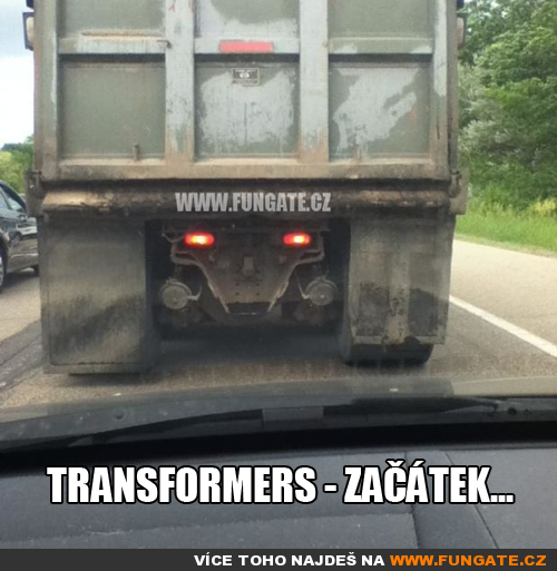 Transformers - Začátek...