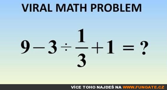 Dokážeš vyřešit tento matematický problém?