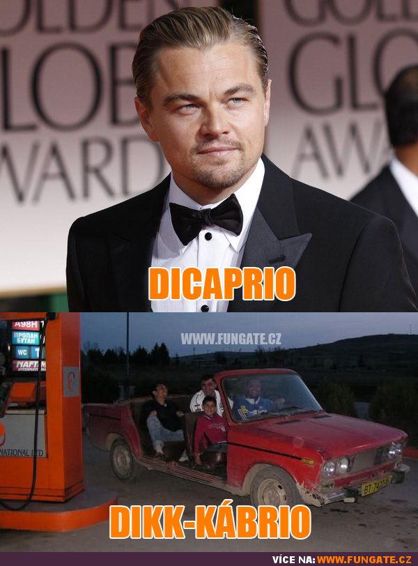 DiCaprio vs Dikk-Kábrio