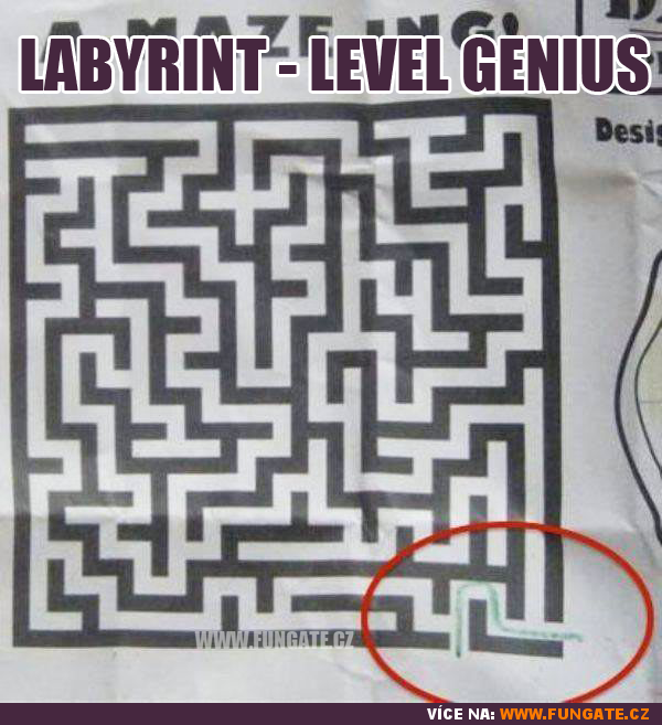 Labyrint - level genius