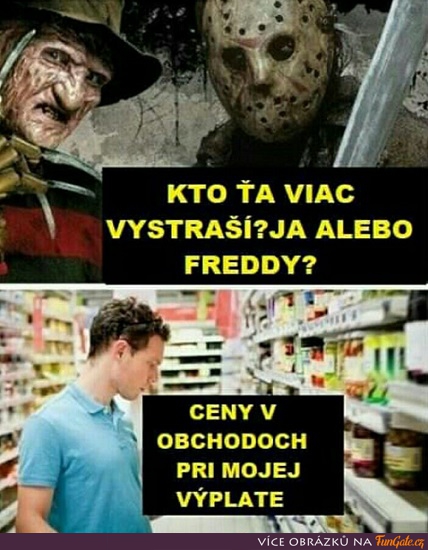 Kdo tě víc vystraší? Já nebo Freddy