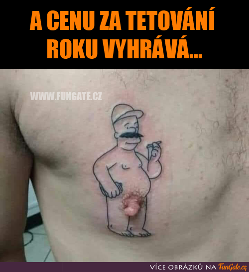 A cenu za tetování