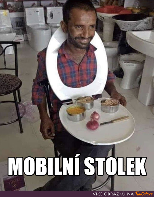 Mobilní stolek
