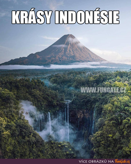 Krásy Indonésie