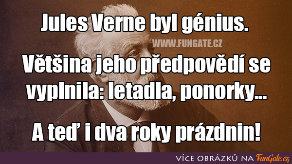 Jules Verne byl génius