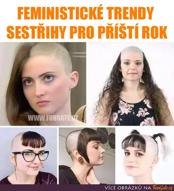 Feministické trendy sestřihy pro příští rok
