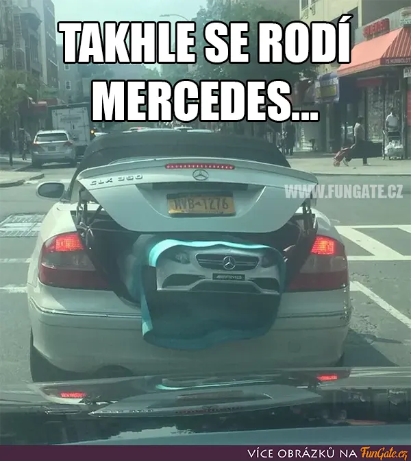 Takhle se rodí Mercedes...