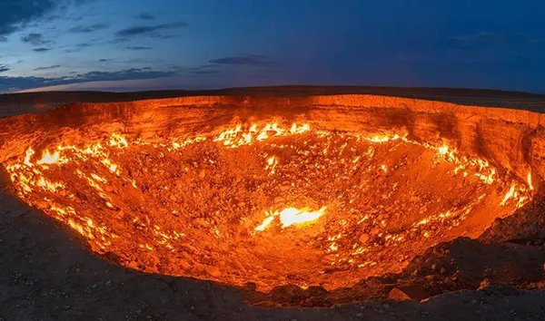 Brána do pekla - Kráter Darvaza