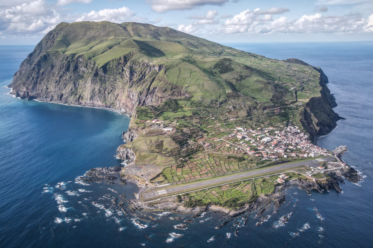 Letiště Corvo - Azorské ostrovy