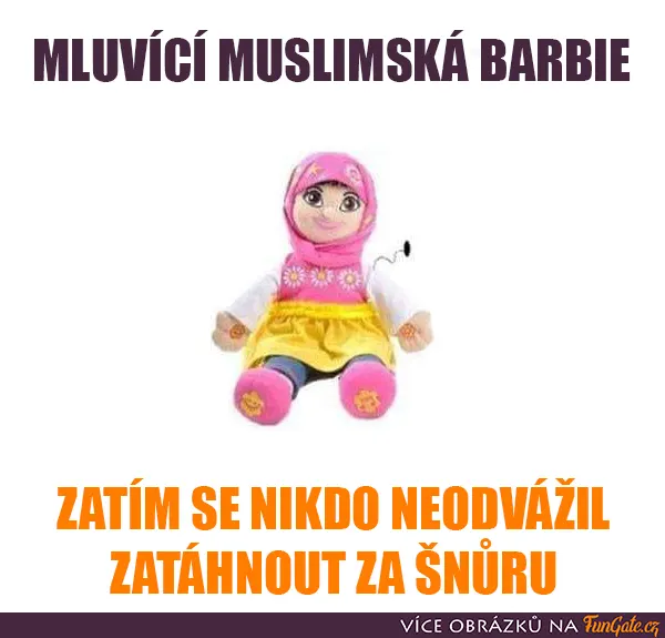 Mluvící muslimská Barbie