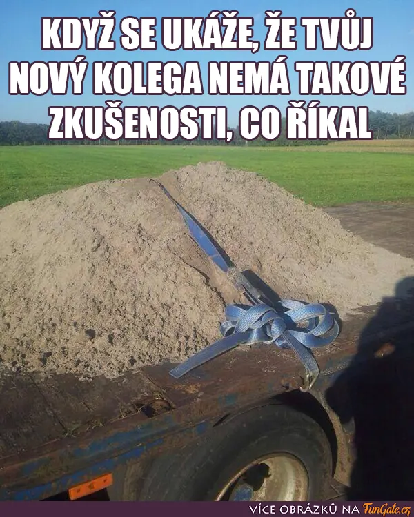 Když se ukáže, že tvůj nový kolega