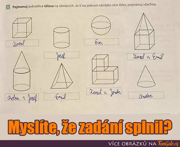 Myslíte, že zadání splnil?