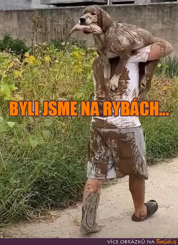 Byli jsme na rybách...