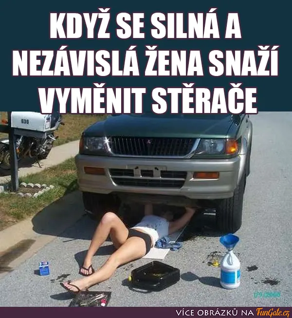 Když se silná a nezávislá žena