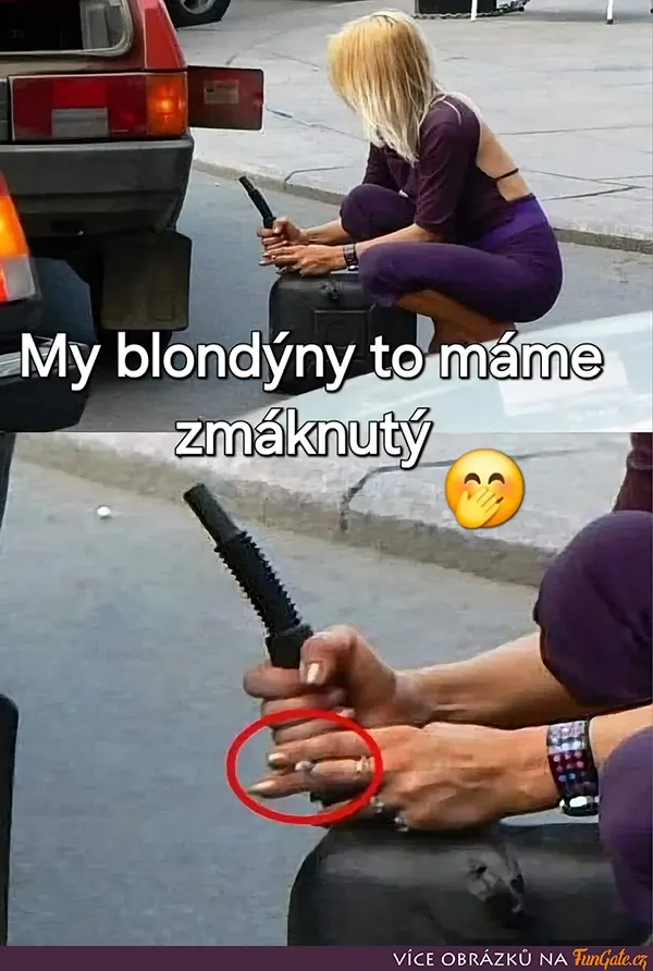 My blondýny to máme zmáknutý