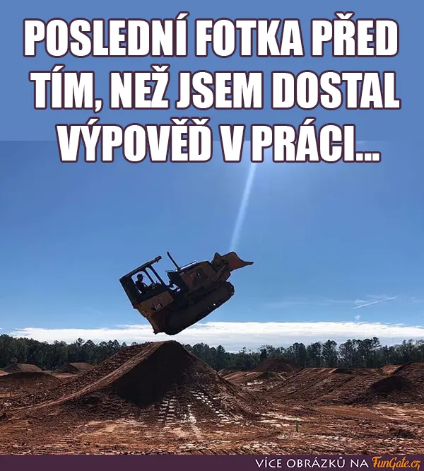 Poslední fotka před tím, než jsem 