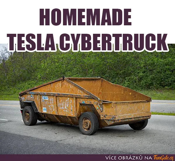 Homemade Tesla Cybertruck