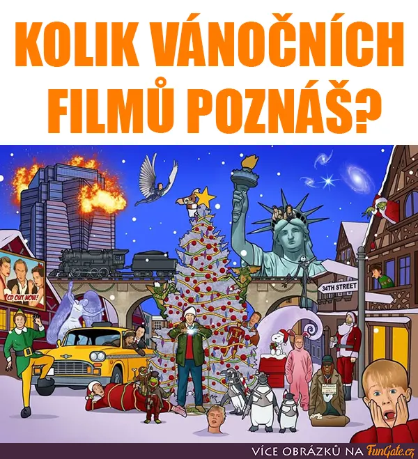 Kolik Vánočních filmů poznáš?