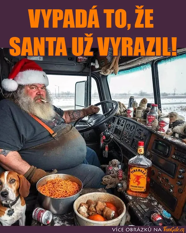 Vypadá to, že Santa už