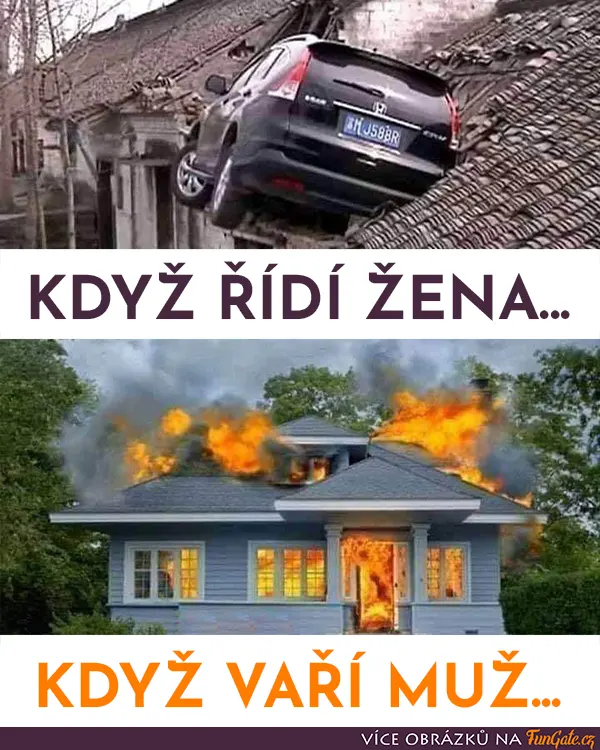 Když řídí žena...